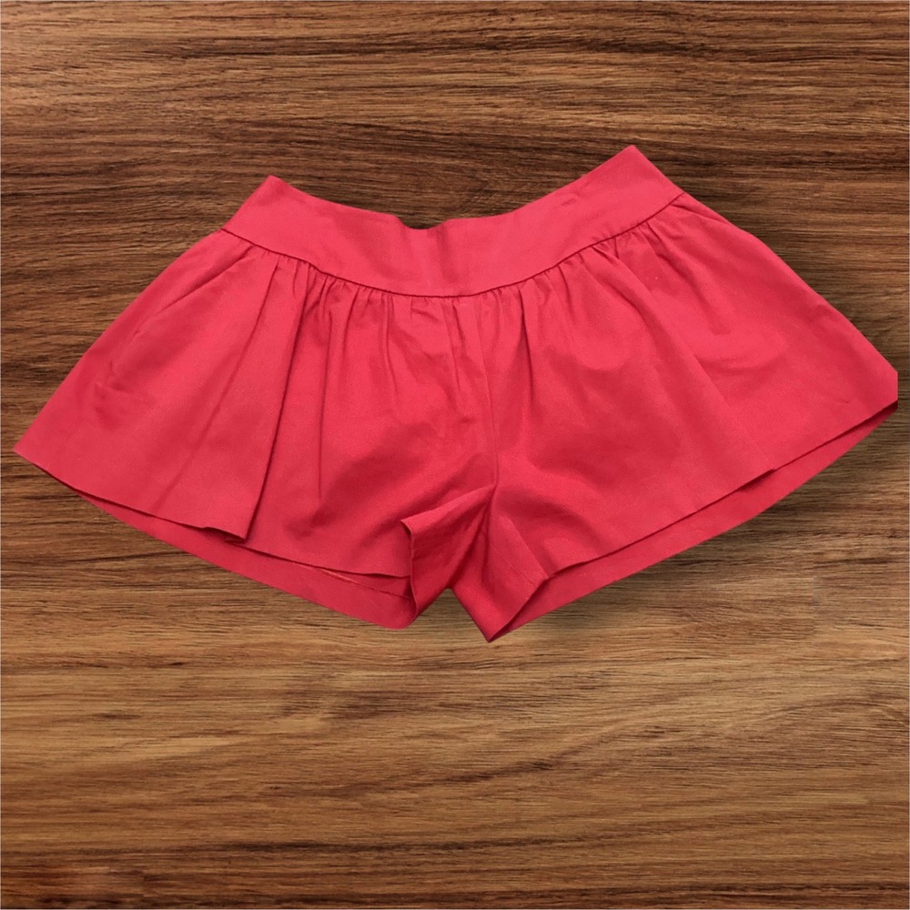 RED Valentino Womens Red Pleated Flared Skort Style Shorts ER00A680-V12170R